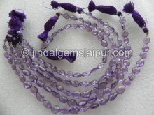 Amethyst Faceted Pear